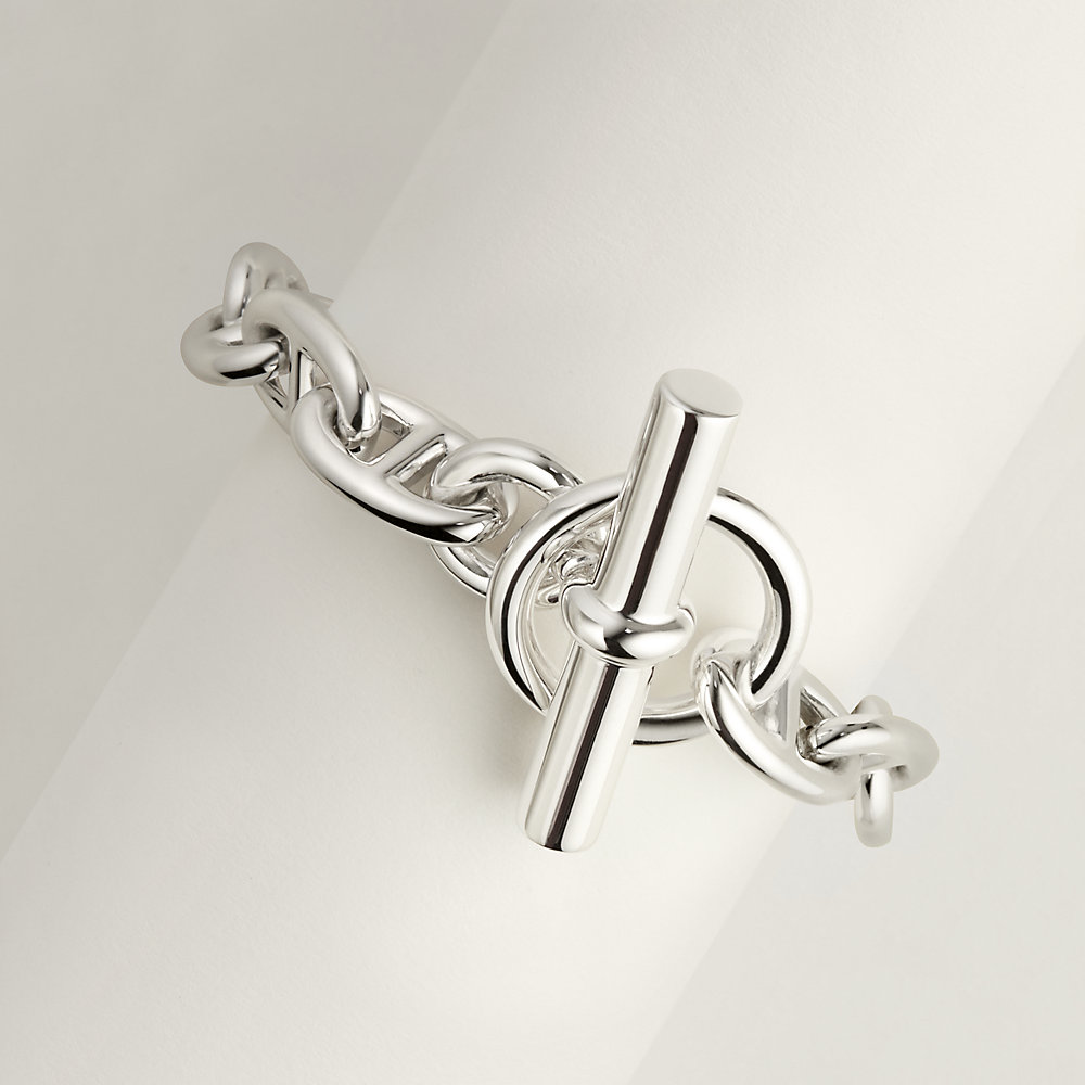 Pulseira Chaîne d'ancre, modelo médio | Hermès Brasil